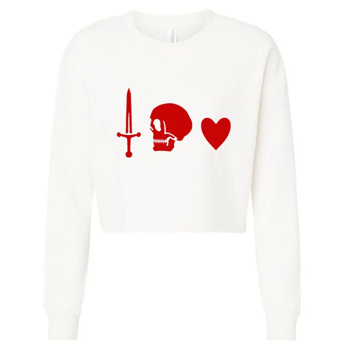 Ranger Crew Pirate Black Pirate Flag Charles Vane Sail Cropped Pullover Crew