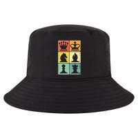 Retro Chess Player Chess Pieces Cool Comfort Performance Bucket Hat