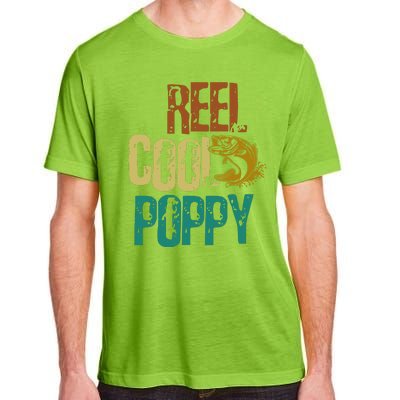 Reel Cool Poppy Vintage Fishing Adult ChromaSoft Performance T-Shirt