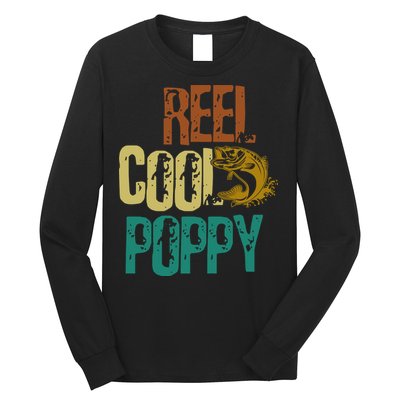 Reel Cool Poppy Vintage Fishing Long Sleeve Shirt