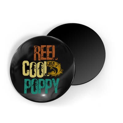Reel Cool Poppy Vintage Fishing Magnet