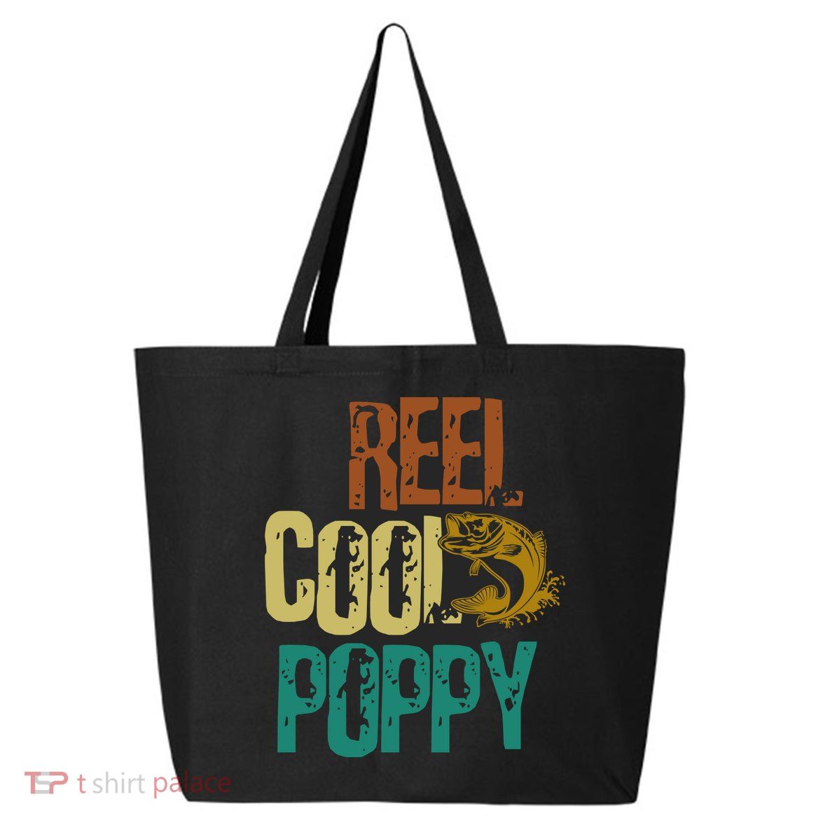 Reel Cool Poppy Vintage Fishing 25L Jumbo Tote