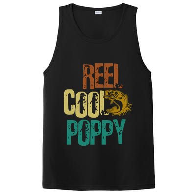 Reel Cool Poppy Vintage Fishing PosiCharge Competitor Tank