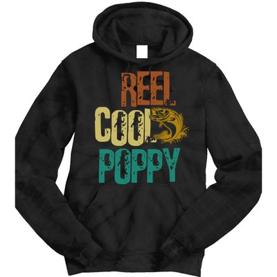 Reel Cool Poppy Vintage Fishing Tie Dye Hoodie