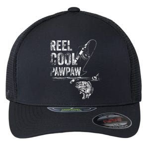 Reel Cool Pawpaw Fish Fishing Fathers Day Gift Flexfit Unipanel Trucker Cap