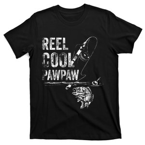 Reel Cool Pawpaw Fish Fishing Fathers Day Gift T-Shirt