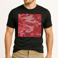 Red Camouflage Pattern Performance Shirt