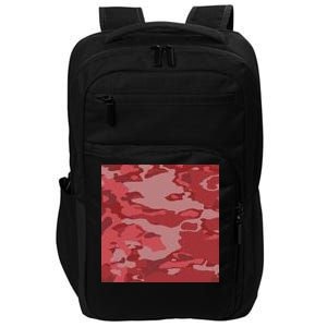 Red Camouflage Pattern Impact Tech Backpack