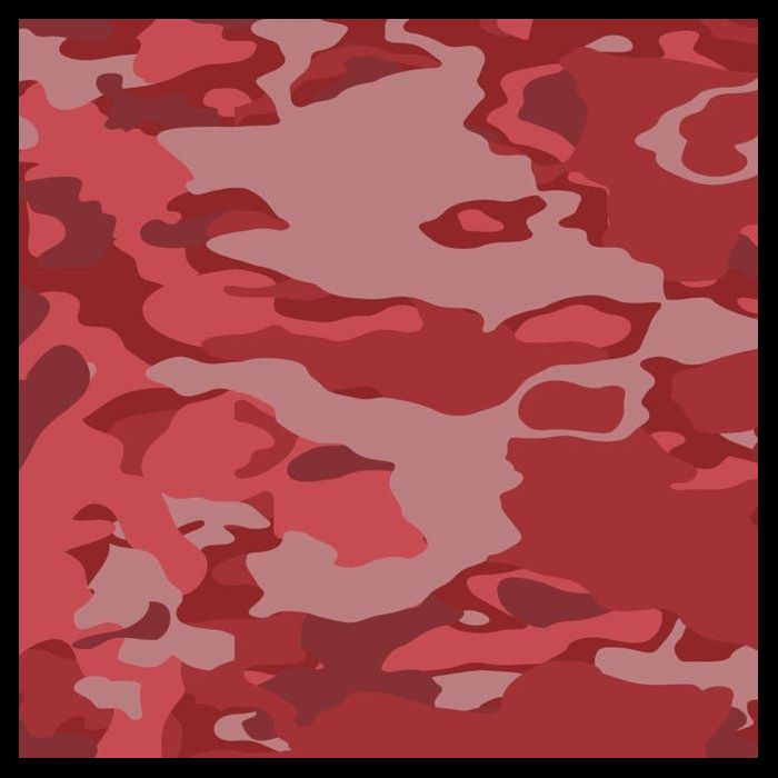 Red Camouflage Pattern Backpack