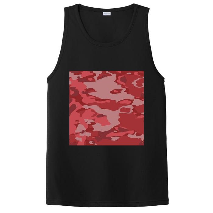 Red Camouflage Pattern PosiCharge Competitor Tank