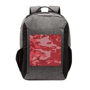 Red Camouflage Pattern Vector Backpack