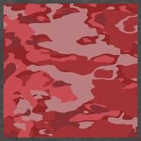 Red Camouflage Pattern Vector Backpack