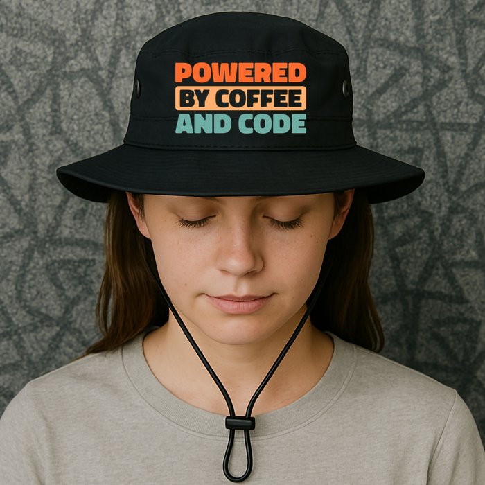 Retro Coder Programmer Software Engineer Vintage Coffee Great Gift Legacy Cool Fit Booney Bucket Hat