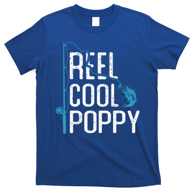 Reel Cool Poppy Fishing Father’s Day Gift Fisher Poppy Cute Gift T-Shirt