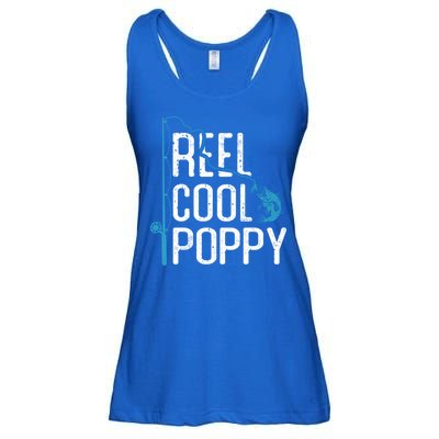 Reel Cool Poppy Fishing Father’s Day Gift Fisher Poppy Cute Gift Ladies Essential Flowy Tank