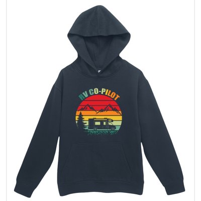 RV Co Pilot Camping Funny Vintage Travel Camping Gift Urban Pullover Hoodie