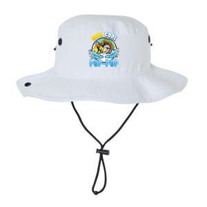 Reel Cool Pop Pop Fishing Dad Father Day Gift Papa Daddy Gift Legacy Cool Fit Booney Bucket Hat