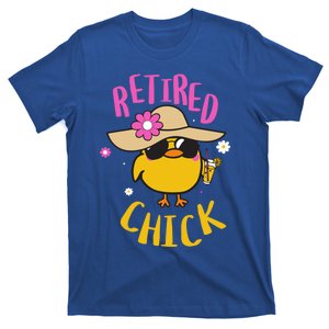 Retired Chick Pension Vacation Pensioner Retirement Chicken Gift T-Shirt