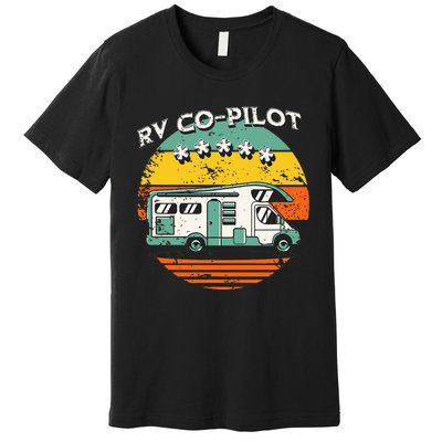 RV Co Pilot Motorhome Premium T-Shirt