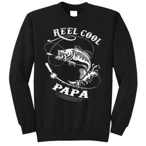 Reel Cool Papa For Fishing Nature Lovers Sweatshirt