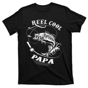 Reel Cool Papa For Fishing Nature Lovers T-Shirt