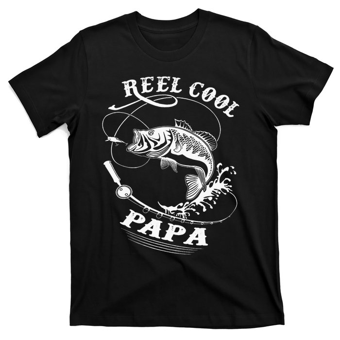 Reel Cool Papa For Fishing Nature Lovers T-Shirt