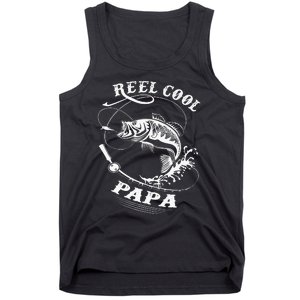 Reel Cool Papa For Fishing Nature Lovers Tank Top