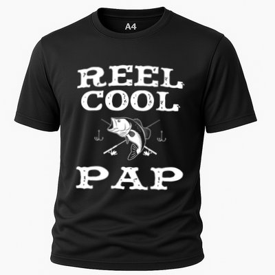 Reel Cool Pap Fishing Fisher Funny Funny Gift Performance Shirt