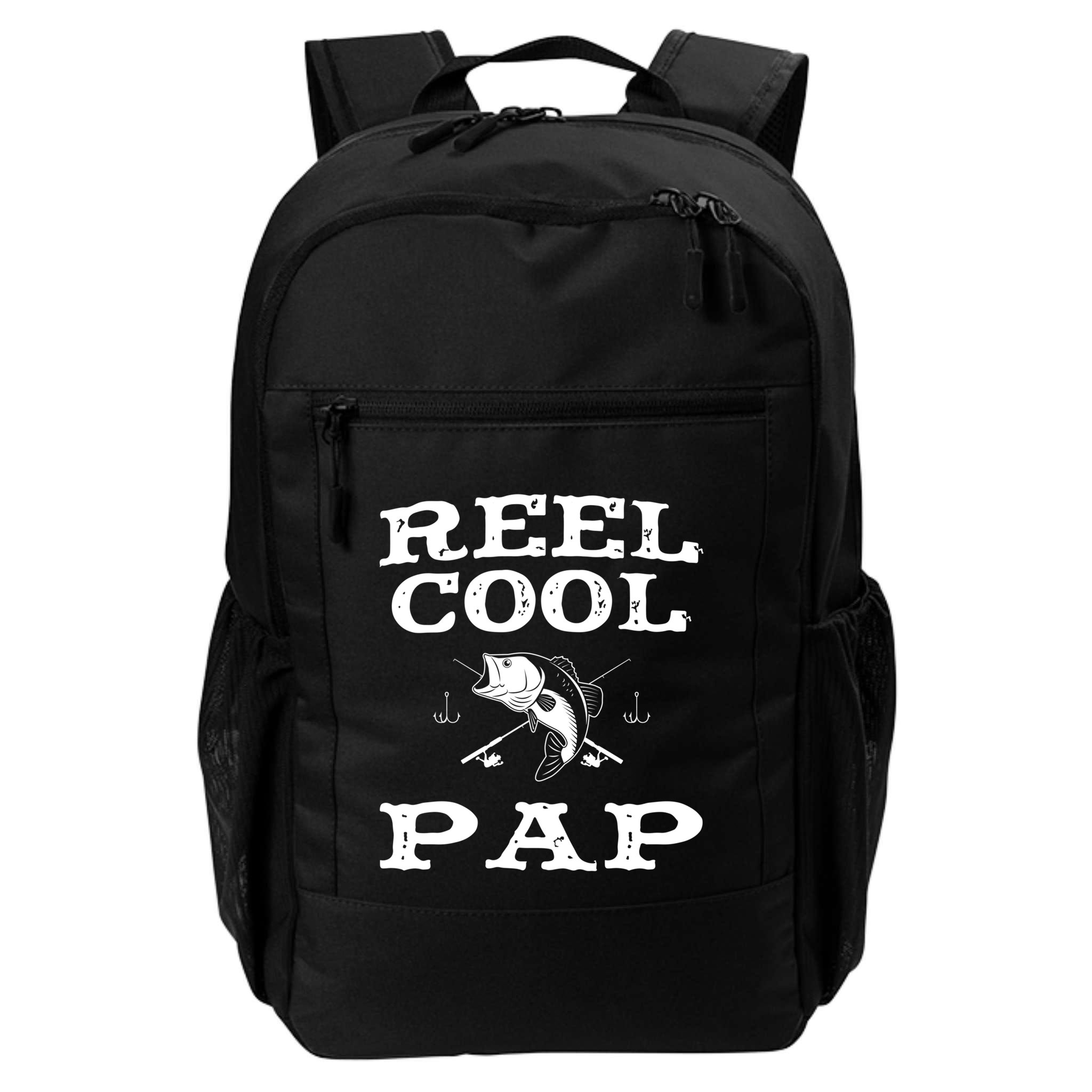 Reel Cool Pap Fishing Fisher Funny Funny Gift Backpack