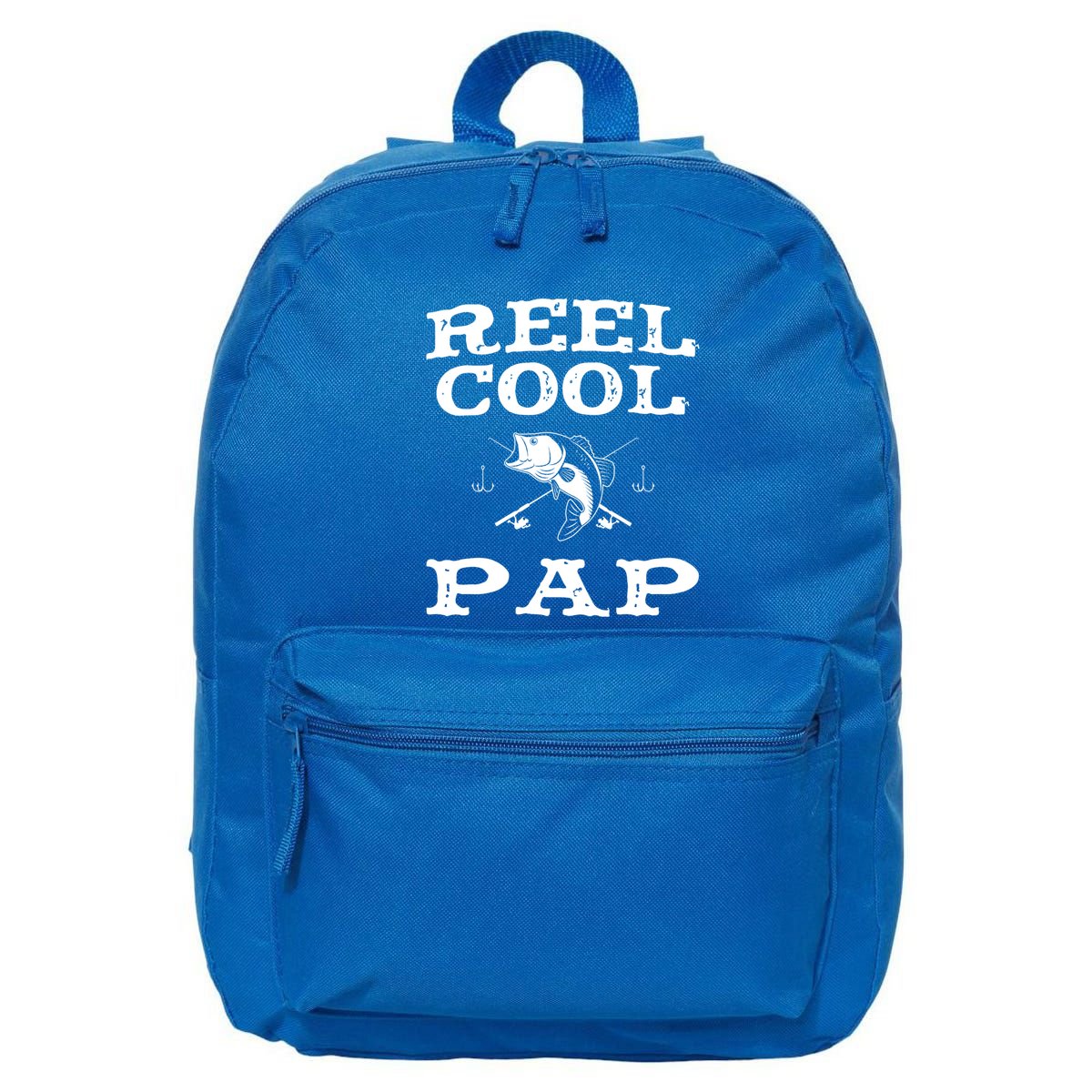 Reel Cool Pap Fishing Fisher Funny Funny Gift 16 in Basic Backpack