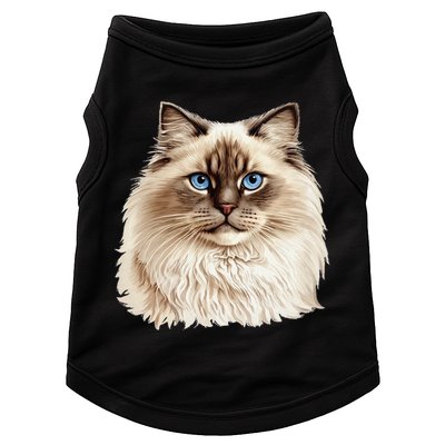 Ragdoll Cat Portrait Ragdoll Cat Head Ragdoll Cat Face Doggie Tank