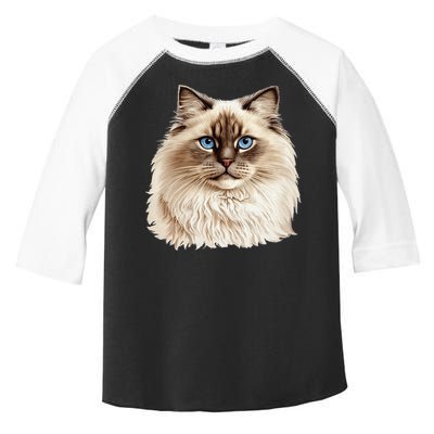 Ragdoll Cat Portrait Ragdoll Cat Head Ragdoll Cat Face Toddler Fine Jersey T-Shirt