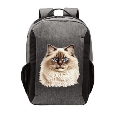 Ragdoll Cat Portrait Ragdoll Cat Head Ragdoll Cat Face Vector Backpack