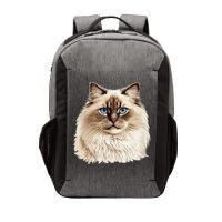 Ragdoll Cat Portrait Ragdoll Cat Head Ragdoll Cat Face Vector Backpack