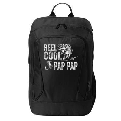 Reel Cool Pap Pap Fishing Fathers Day Gifts City Backpack