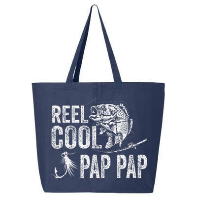 Reel Cool Pap Pap Fishing Fathers Day Gifts 25L Jumbo Tote