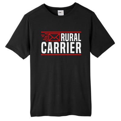 Rural Carrier Postal Worker Mailman Delivery Mail Escort Tall Fusion ChromaSoft Performance T-Shirt