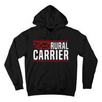 Rural Carrier Postal Worker Mailman Delivery Mail Escort Tall Hoodie