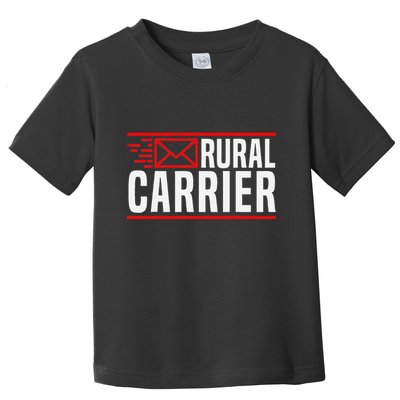 Rural Carrier Postal Worker Mailman Delivery Mail Escort Toddler T-Shirt