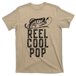 Reel Cool Pop Fishing Fisherman Funny Retro T-Shirt