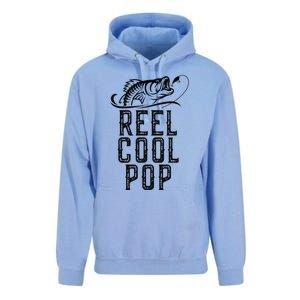 Reel Cool Pop Fishing Fisherman Funny Retro Unisex Surf Hoodie