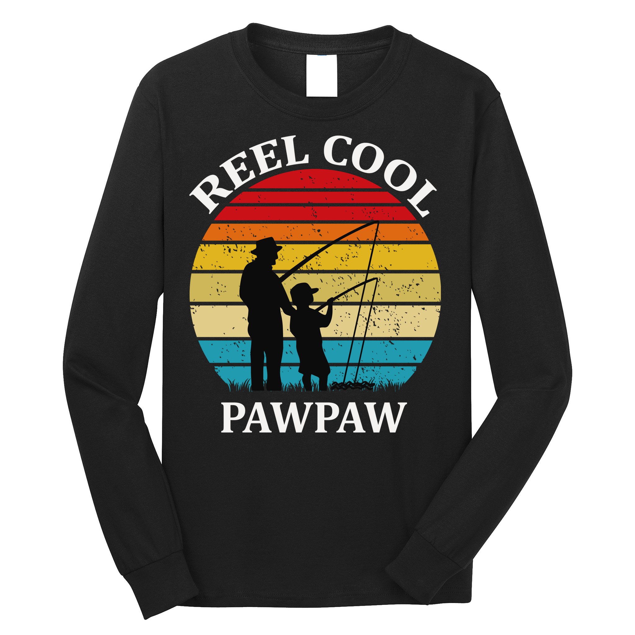 Reel Cool Paw Paw Long Sleeve Shirt