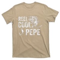 Reel Cool Pepe Fishing Fathers Day Gifts T-Shirt