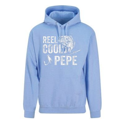 Reel Cool Pepe Fishing Fathers Day Gifts Unisex Surf Hoodie