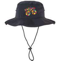 Retro Colorful Polka Dots Monster Truck Happy Dot Day Bucket Hat