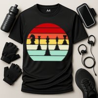Retro Chess Pieces Cooling Performance Crew T-Shirt