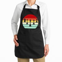 Retro Chess Pieces Apron