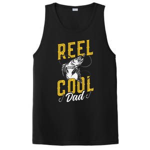 Reel Cool Papa Fishing Dad Gifts Father's Day Fisherman Fish PosiCharge Competitor Tank