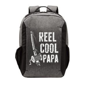 Reel Cool Papa Fishing Daddy Fathers Day Vector Backpack