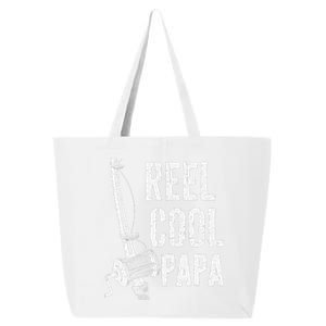 Reel Cool Papa Fishing Daddy Fathers Day 25L Jumbo Tote